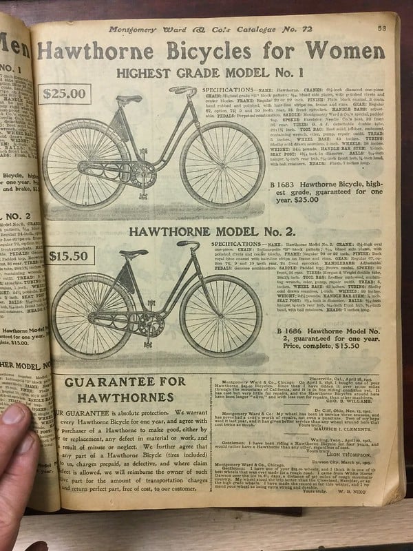 photo of Montgomery Ward catalog 