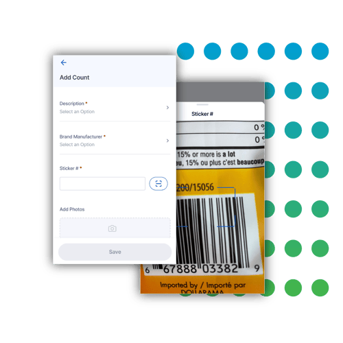 item management and ordering - integrated shelf auditing
