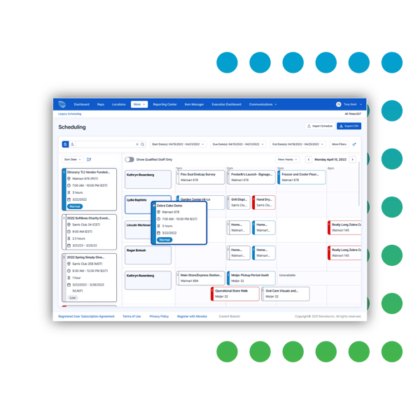 scheduling and workforce enablement - optimized labor scheduling