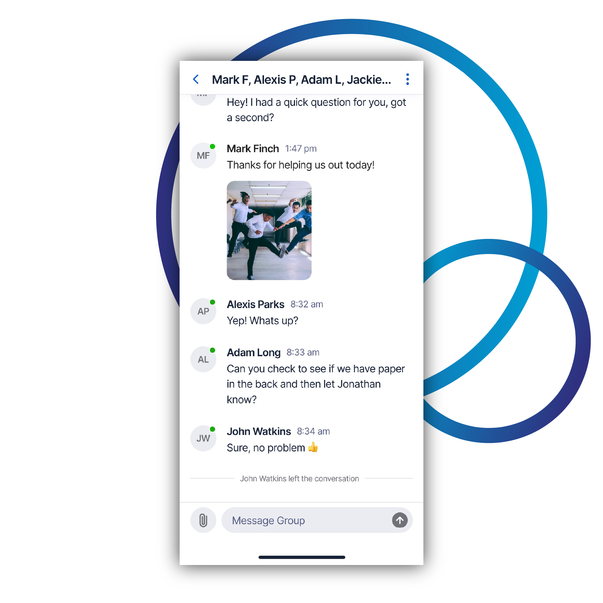 communications - group messaging
