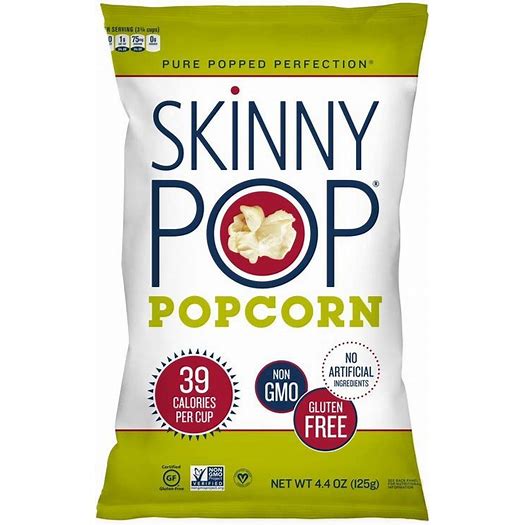 SkinnyPop popcorn